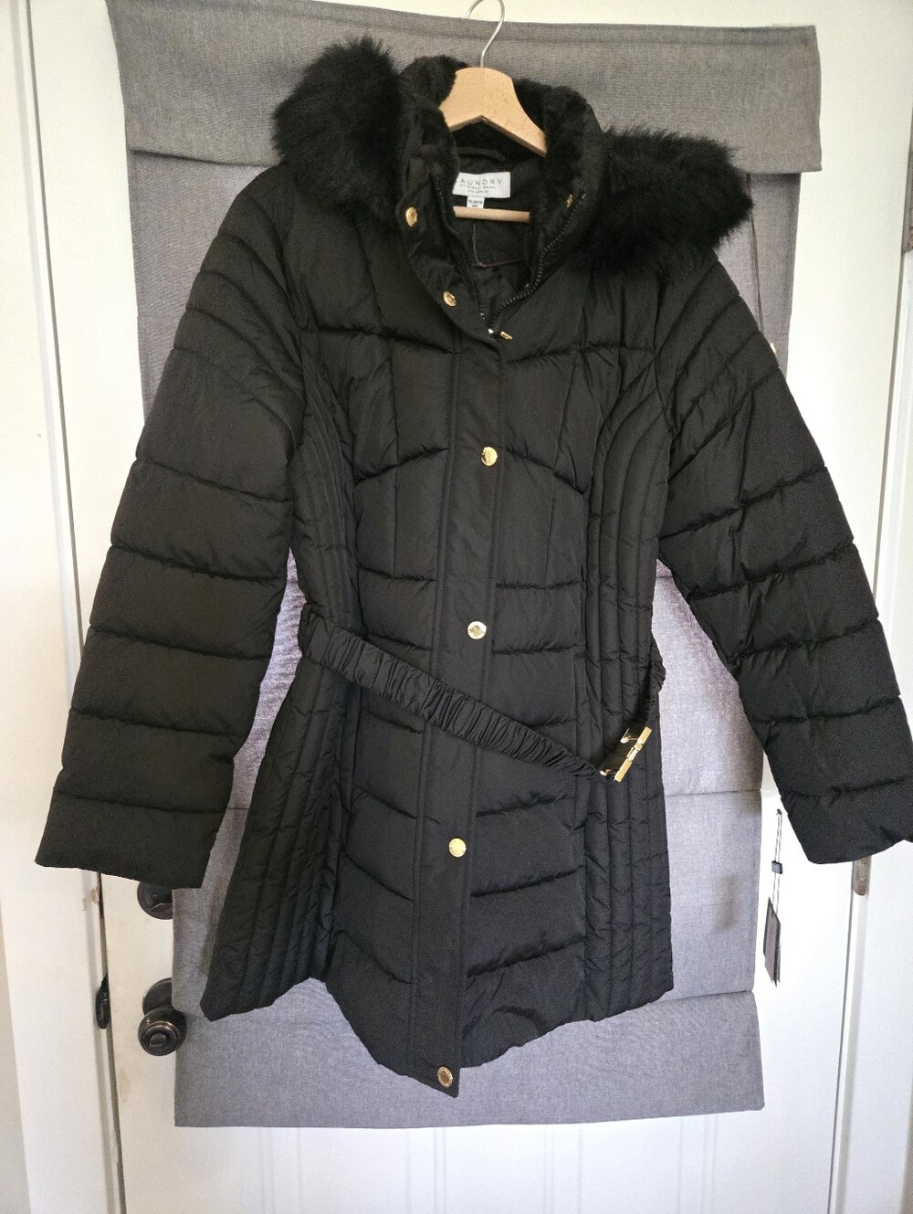 NEW Laundry by Shelli Segal puffer jacket Size XL - Picture 2 of 7